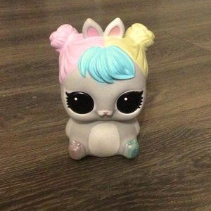 Pastel bunny piggy bank!